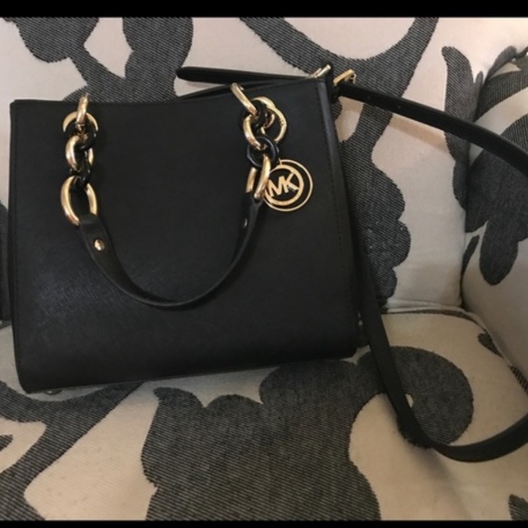 Cynthia Leather Satchel Michael Kors - Picture 2 of 9